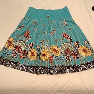 DownEast Turquoise Skirt